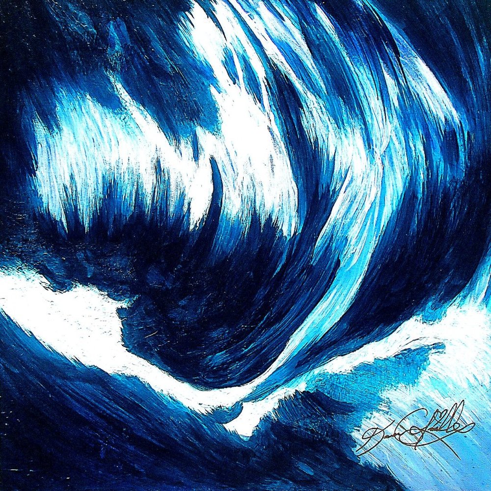 Pacific Surf original painting